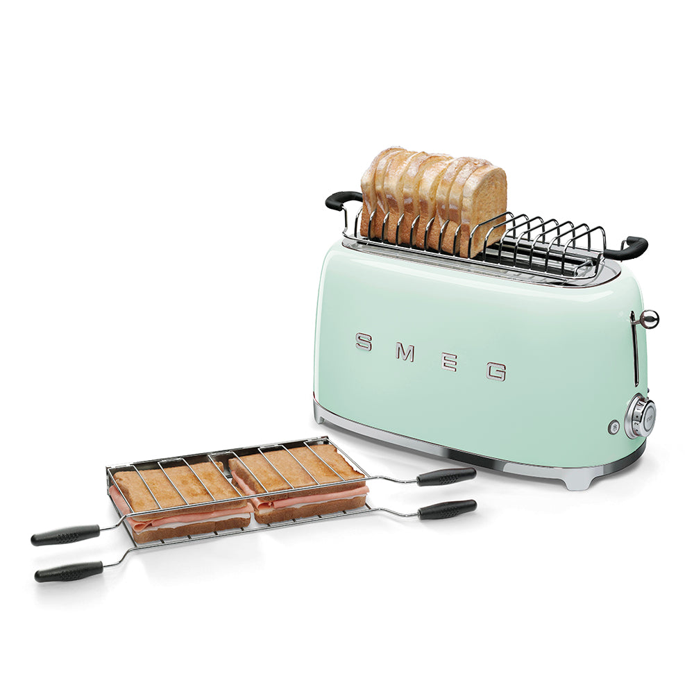 SMEG 4-Slot Toaster | Pastel Green