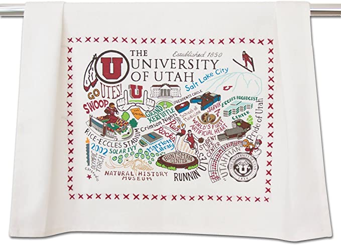 University of Utah and BYU Dishtowel