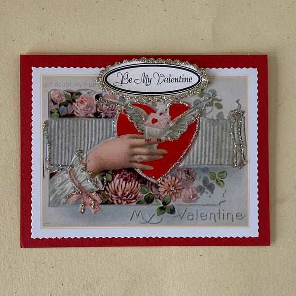 Greeting Card - Valentine: Tied Heart