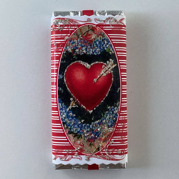 Chocolate Bars - Valentines: Dark / Japanese Heart Collage