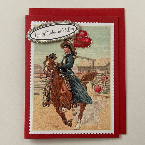 Greeting Card - Valentine: Tied Heart