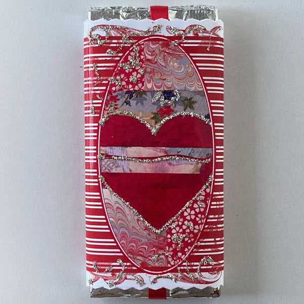 Chocolate Bars - Valentines: Dark / Japanese Heart Collage