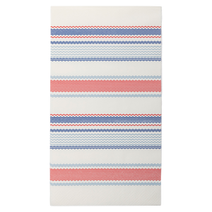 PLNP390 - Patriotic Stripe Paper Guest Napkin