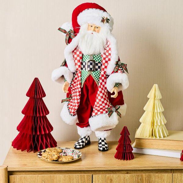 Santa, Check It Out Fabric MAC1727