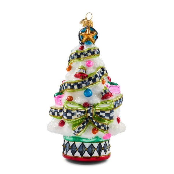 Ornament, Confetti Christmas Tree Glass MAC2406 Mackenzie Child’s