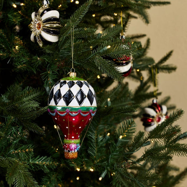 Ornament, Confetti Hot Air Balloon MAC2404 Mackenzie Child’s