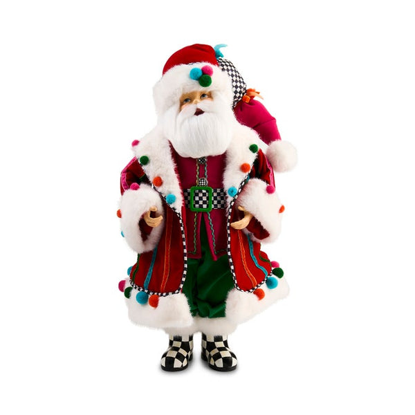 Santa, Confetti Christmas Fabric MAC1620 Mackenzie Childs