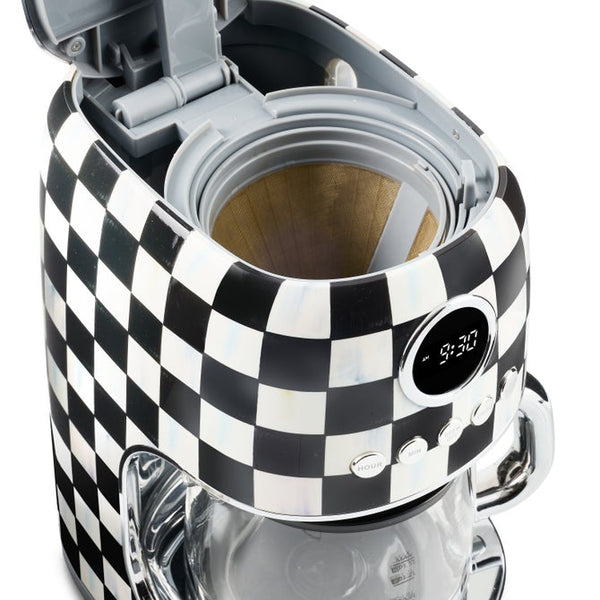 Coffee Maker, Courtly Check MAC0340 Mackenzie Child’s