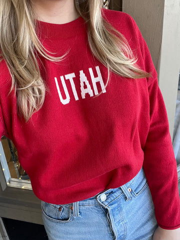 Utah Retro Knit Sweater