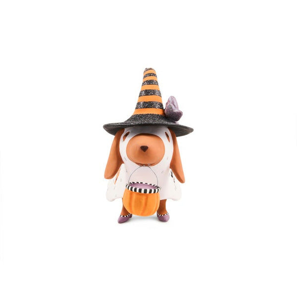Figure, Patience Brewster Dottie the Dachshund Ghost MAC1231 Mackenzie Child’s