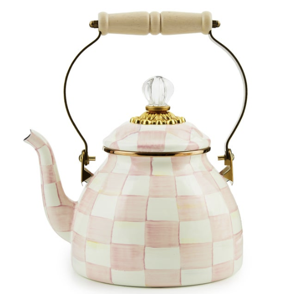 MacKenzie-Childs Check 2 Qt. Tea Kettles
