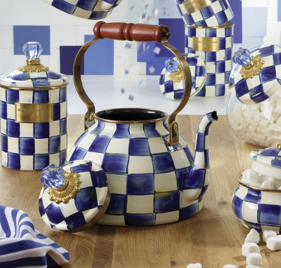 MacKenzie-Childs 3 Qt. Tea Kettles