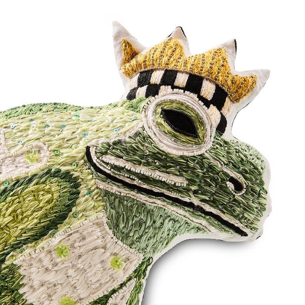 Pillow, Frog MAC9225 Mackenzie Childs