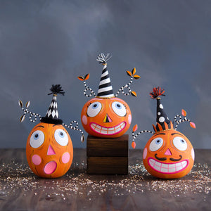 Hand-Painted Party Pumpkins