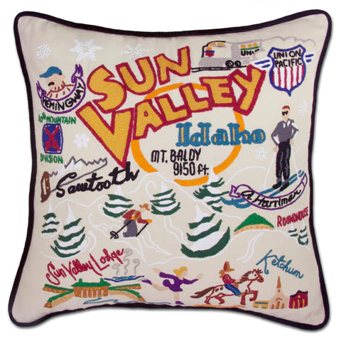 Ski Sun Valley Pillow